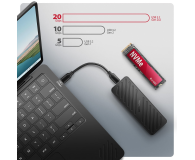 Axagon EEM2-20G USB-C 20Gbps - M.2 NVMe SSD wzmacniana - 1485444 - zdjęcie 8